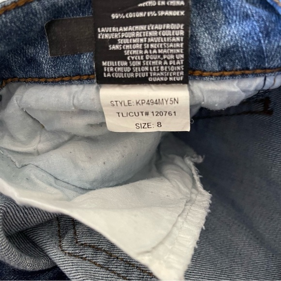 Kut From The Kloth Women's Catherine Boyfriend Jeans Light Blue Denim Size 8 - Picture 9 of 13